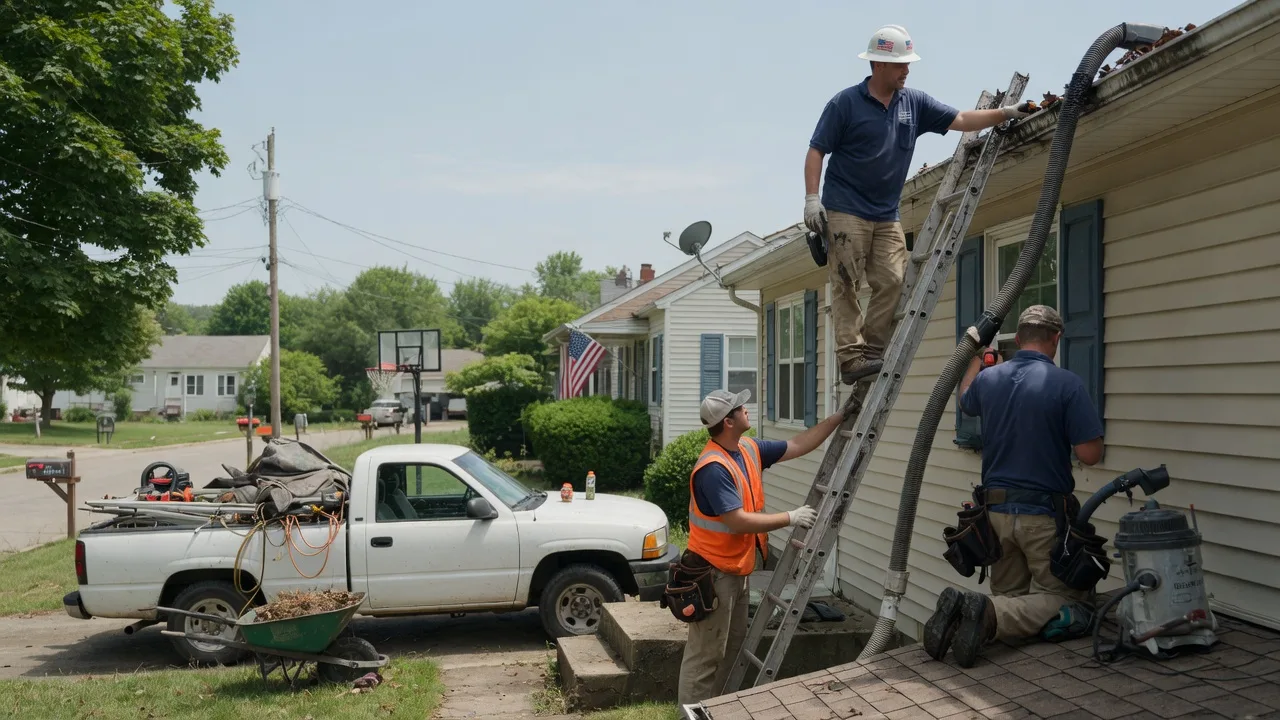 Gutter Installation in Fairbury, IL near me